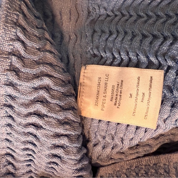 Veronica Beard Jorja Half Zip Polo Top Blue Size XL - Picture 6 of 7